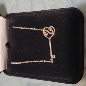 Jane Seymour Infiniti Hearts Key Necklace